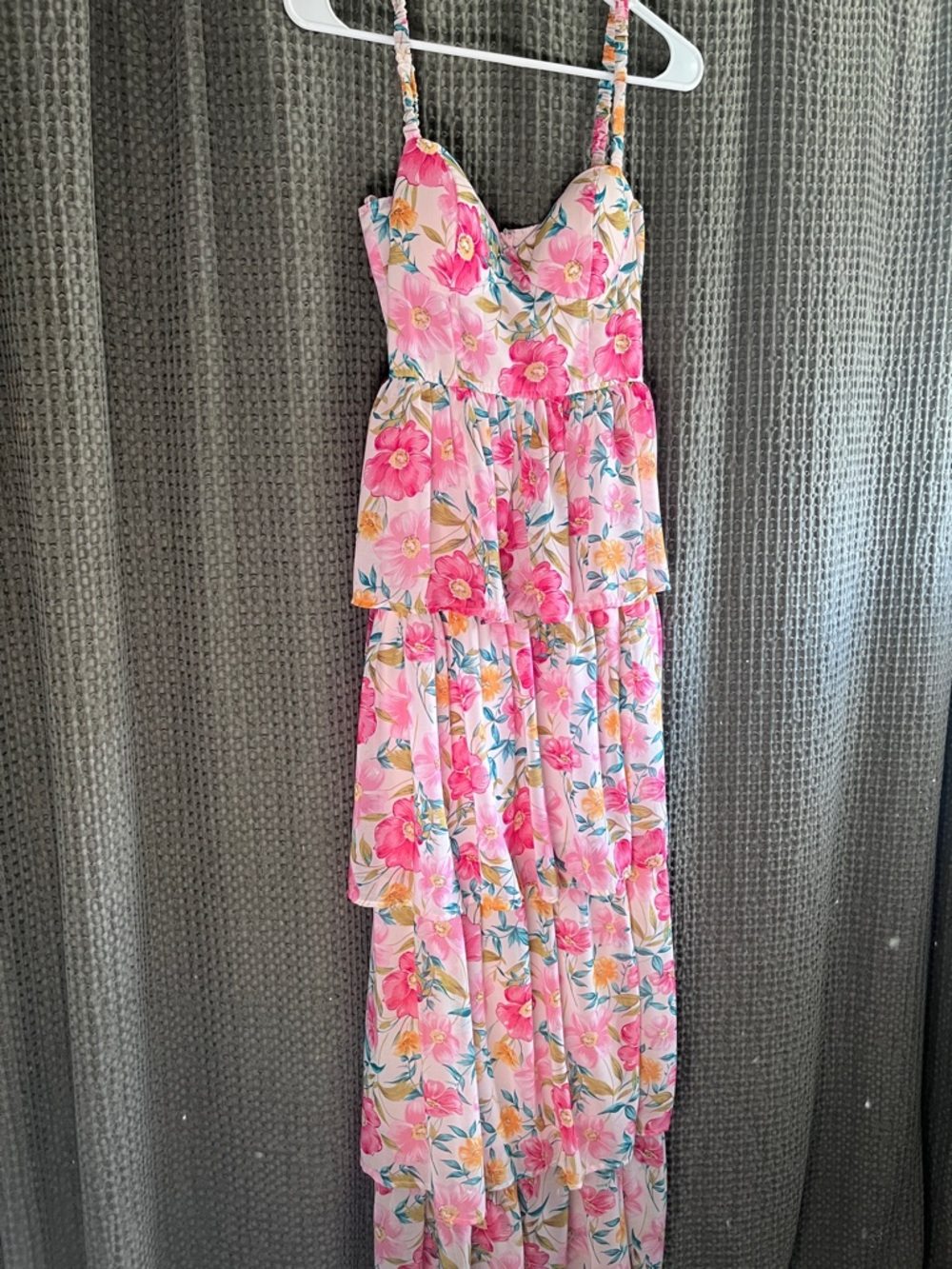 Windsor Pink Lined Dress with Black Label